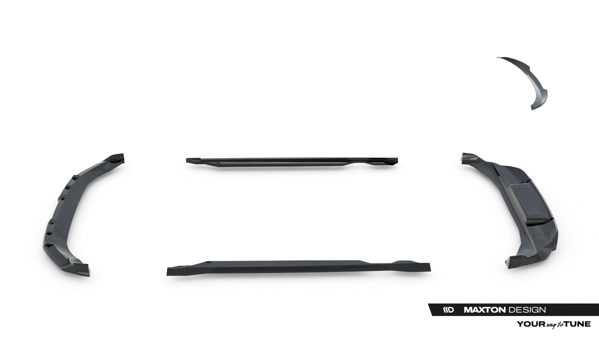 Set of Splitters Audi Q6 e-tron S-Line / SQ6 e-tron SUV Mk1