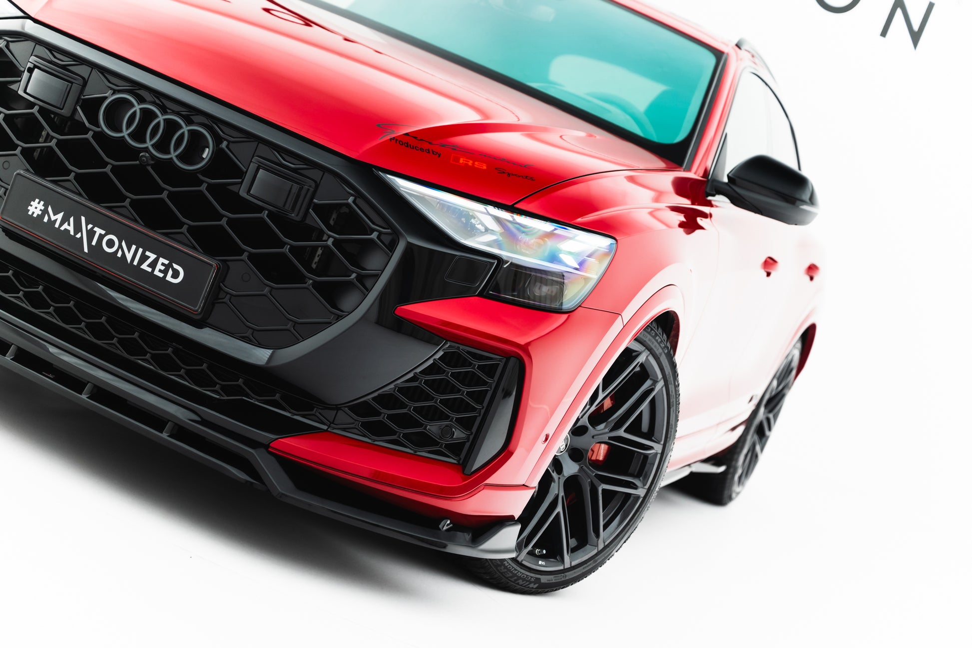 Set of Splitters Audi RSQ8 Mk1 Facelift