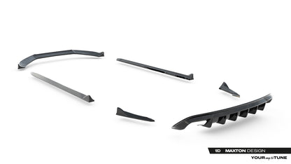 Set of Splitters Audi S4 Sedan B8