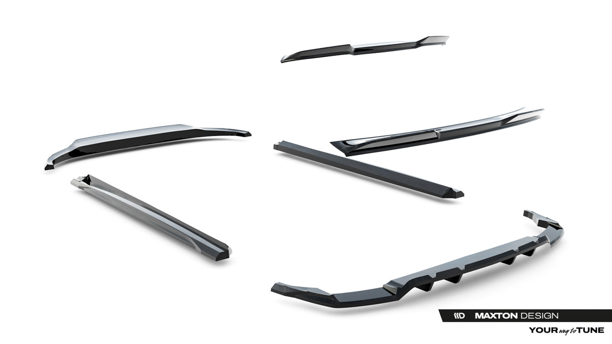 Set of Splitters Audi SQ8 / Q8 S-Line Mk1 Facelift