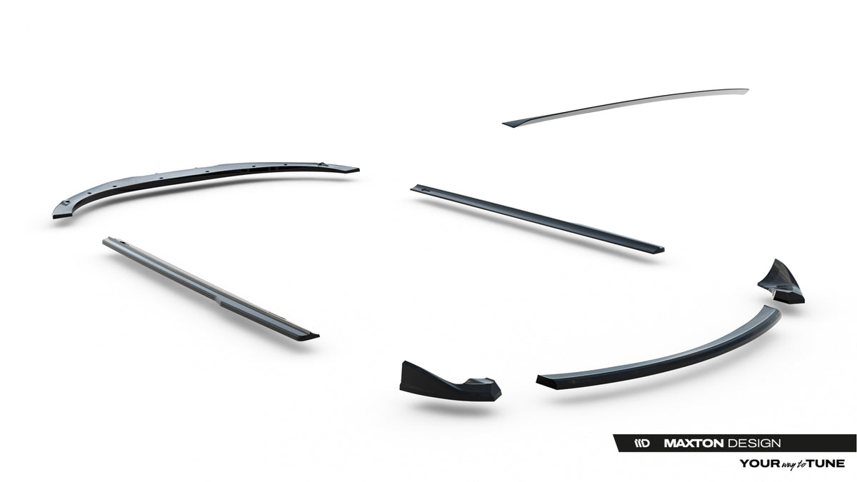 Set of Splitters Audi TT S-Line 8J Facelift