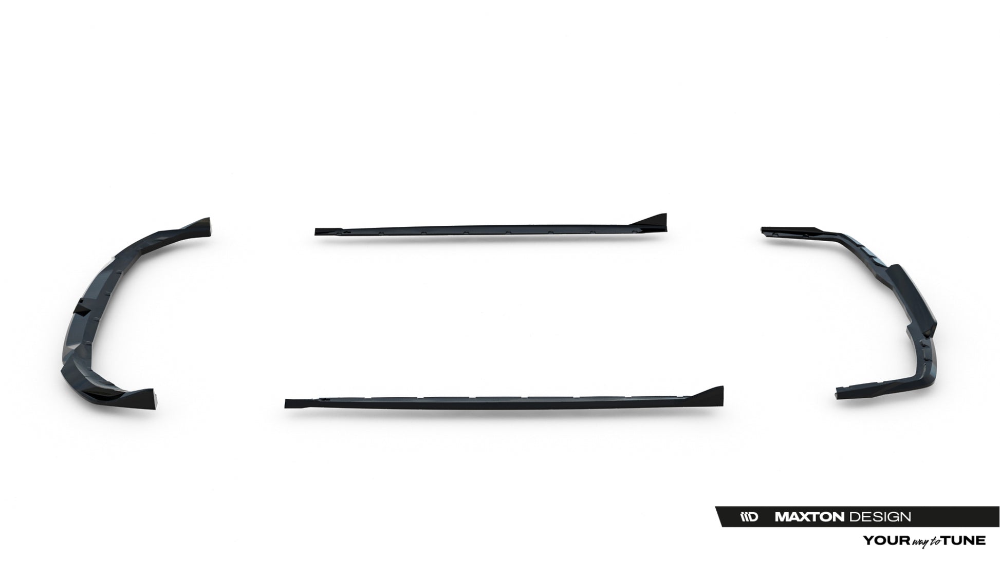 Set of Splitters BMW 2 M-Pack Gran Coupe  F74