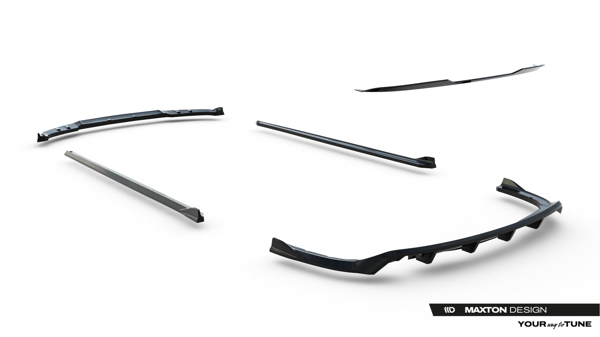 Set of Splitters BMW 3 Sportline Sedan F30