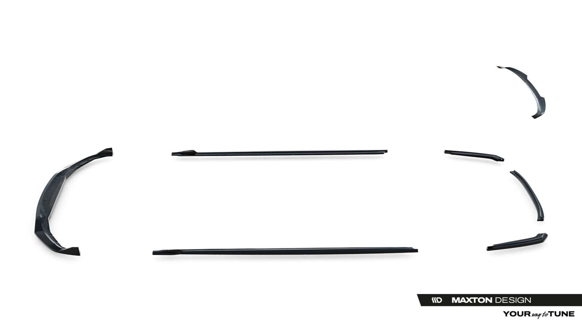 Set of Splitters BMW 5 Touring M-Pack G31