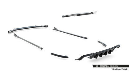 Set of Splitters BMW X3 M F97 Facelift