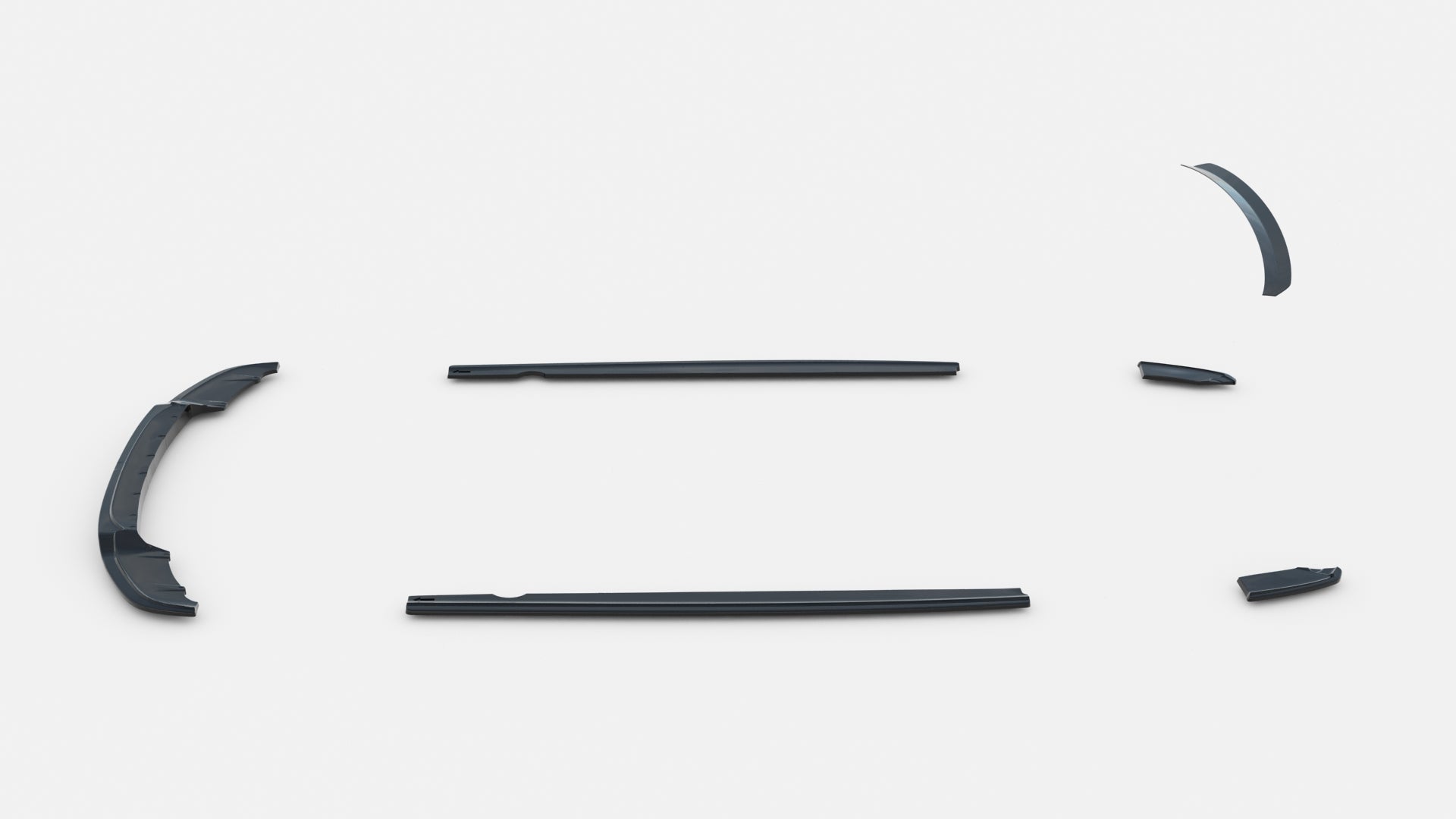 Set of Splitters BMW X3 M-Pack F25 Facelift