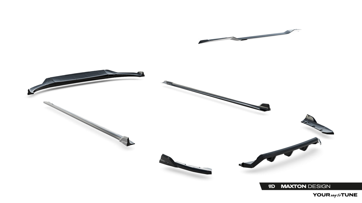Set of Splitters BMW X3 M-Pack G01 Facelift
