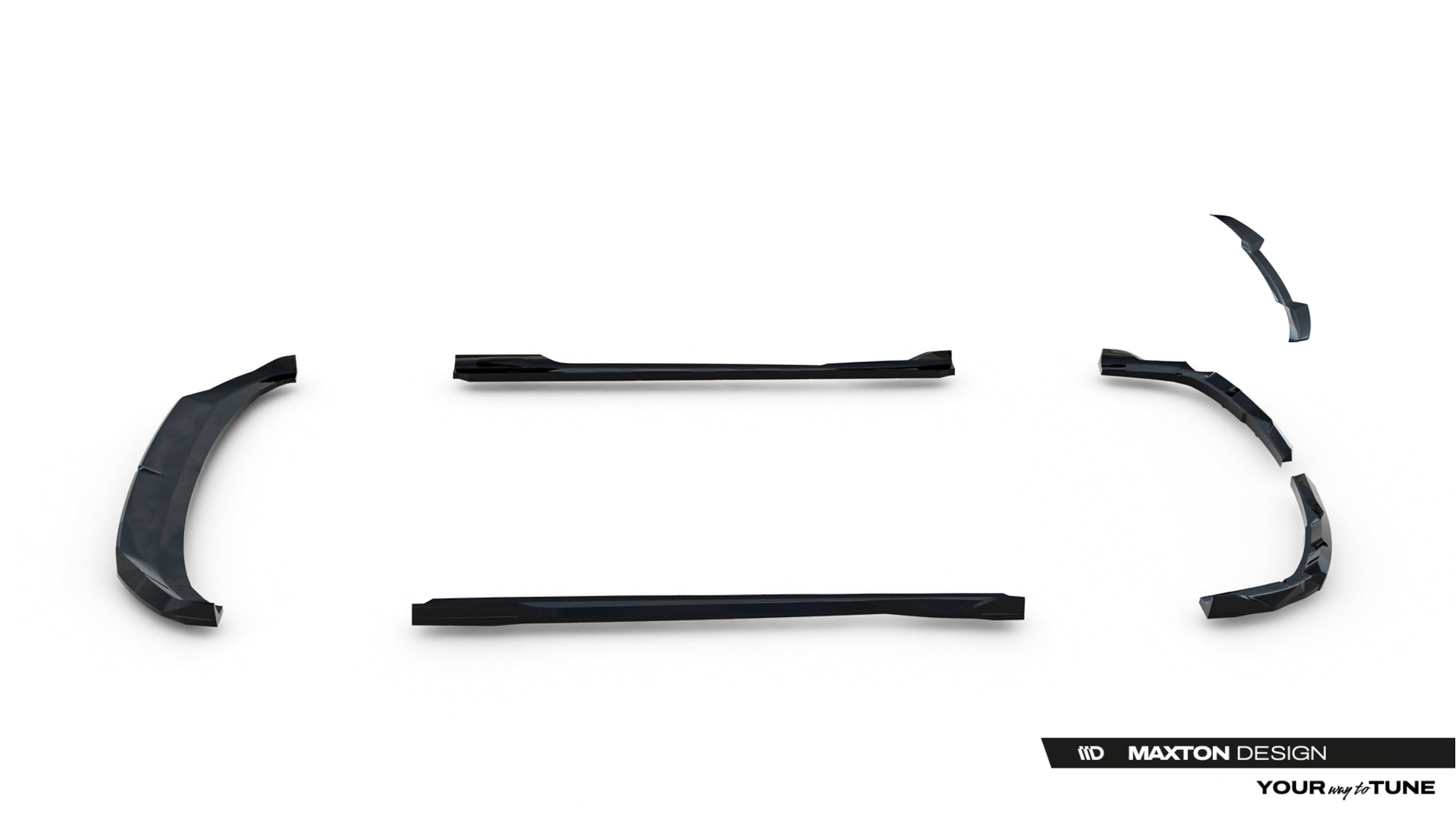 Set of Splitters BMW X3 M-Pack G45