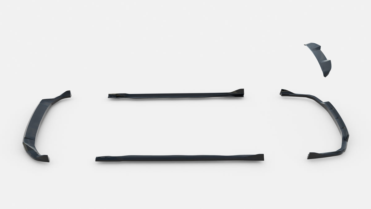 Set of Splitters BMW X7 M-Pack G07 Facelift