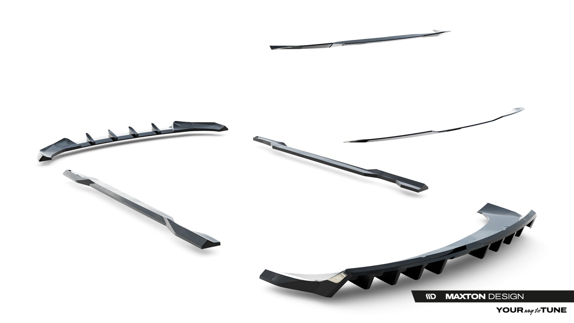 Set of Splitters BYD Sealion 7 Mk1