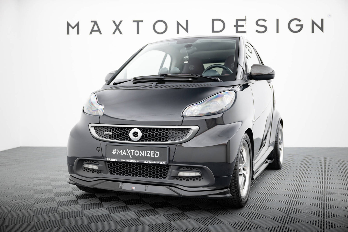 Set of Splitters Brabus Smart Fortwo C451 Facelift