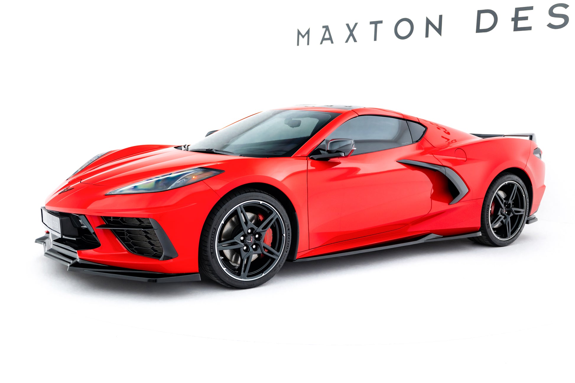 Set of Splitters Chevrolet Corvette C8