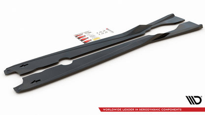 Set of Splitters Chevrolet Corvette C8