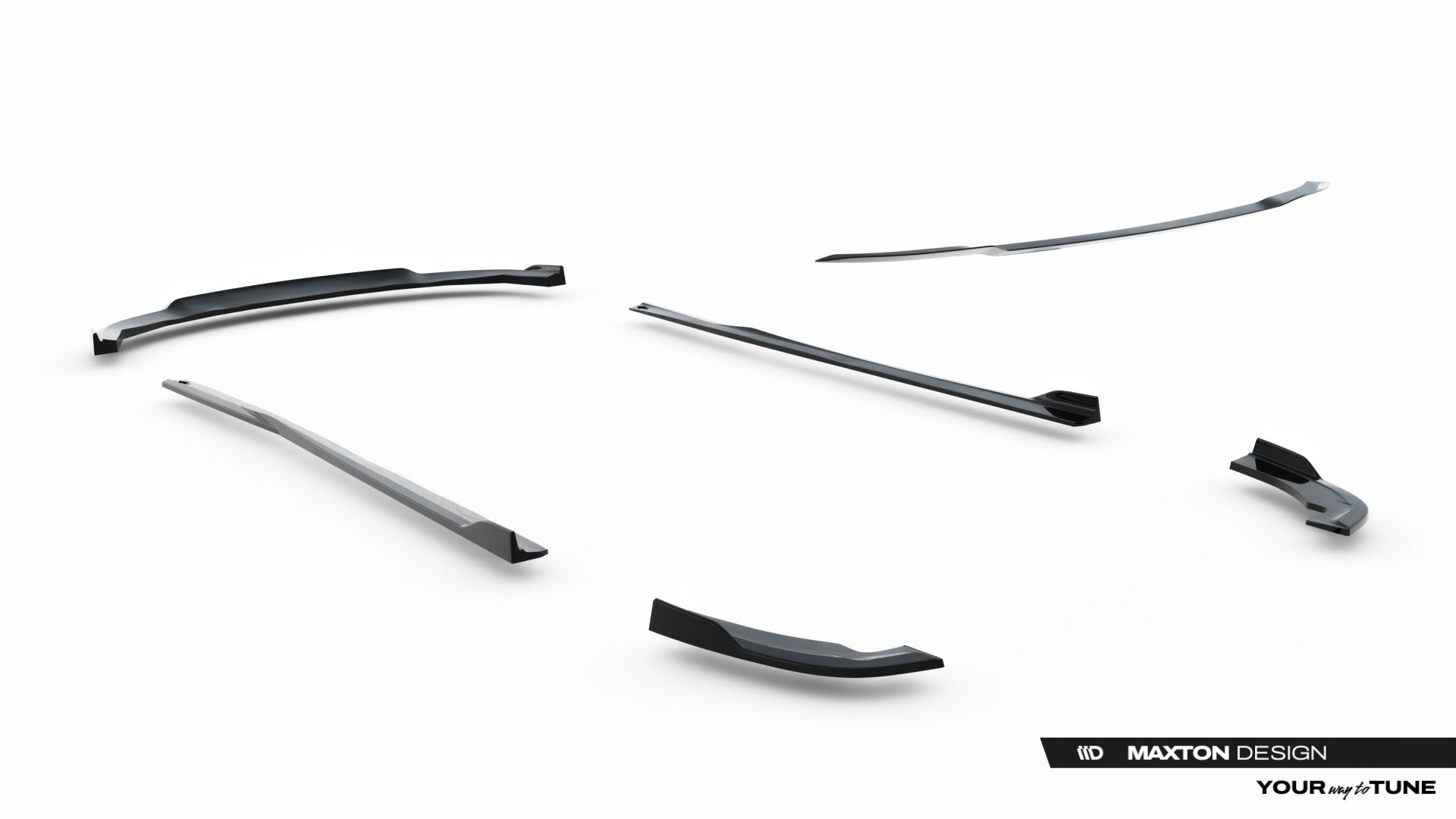 Set of Splitters Dodge Charger SRT Mk7 Facelift
