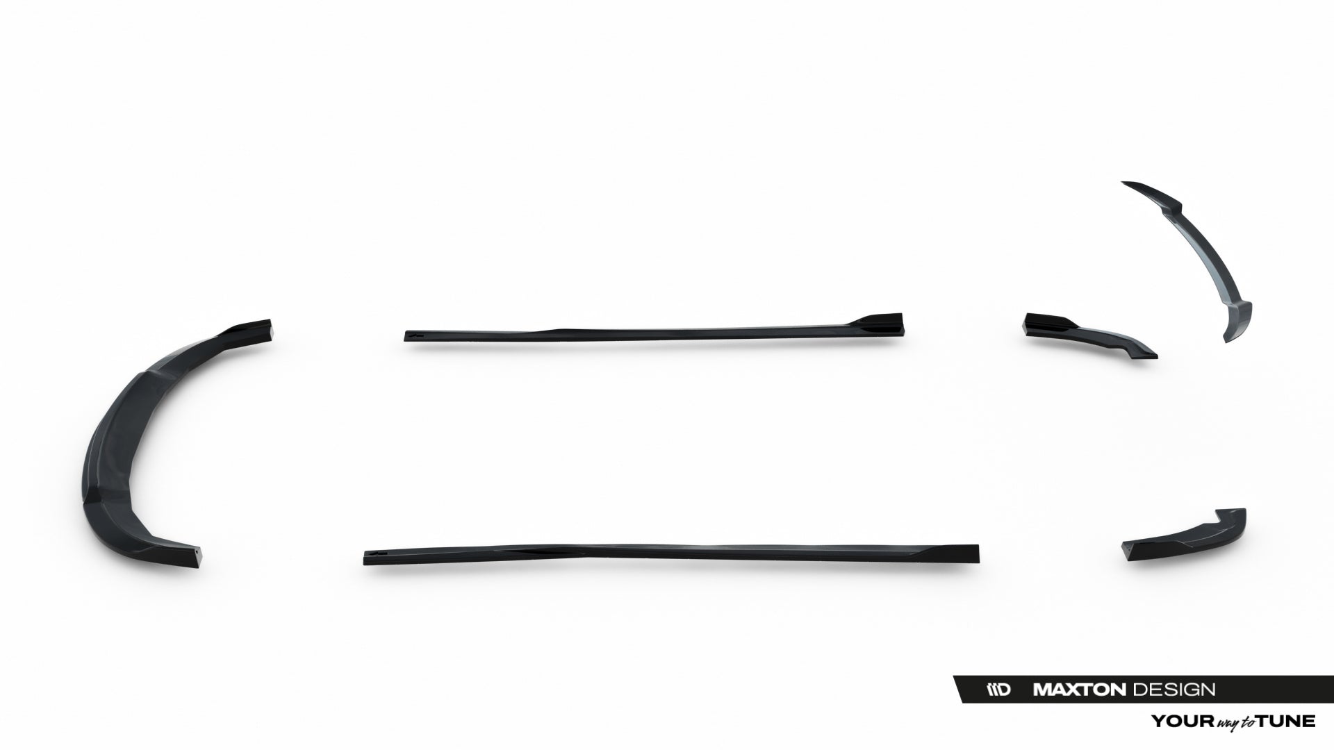 Set of Splitters Dodge Charger SRT Mk7 Facelift