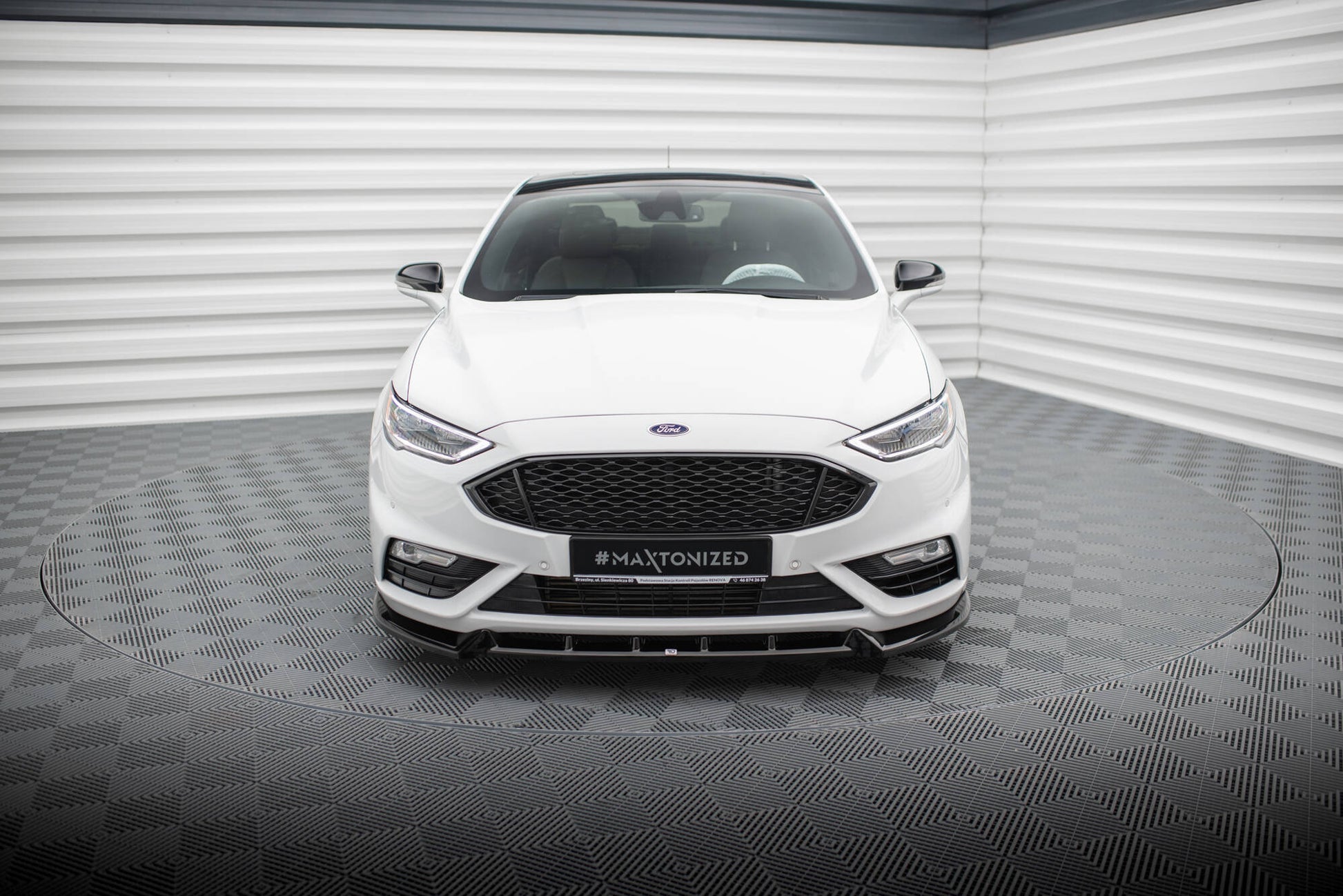 Set of Splitters Ford Mondeo Sport Mk5 Facelift / Fusion Sport Mk2 Facelift