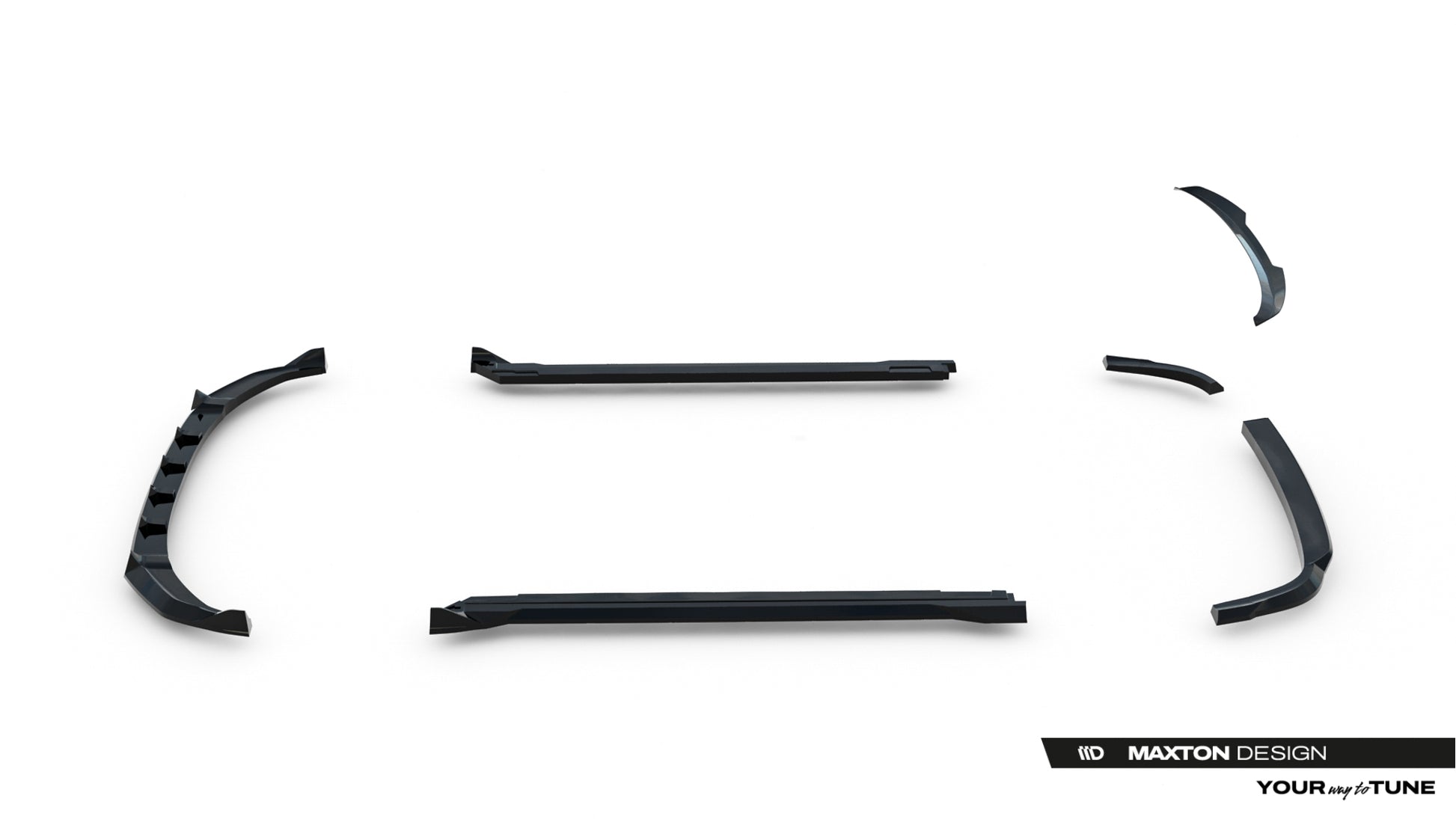 Set of Splitters Hyundai Tucson Mk4 Facelift