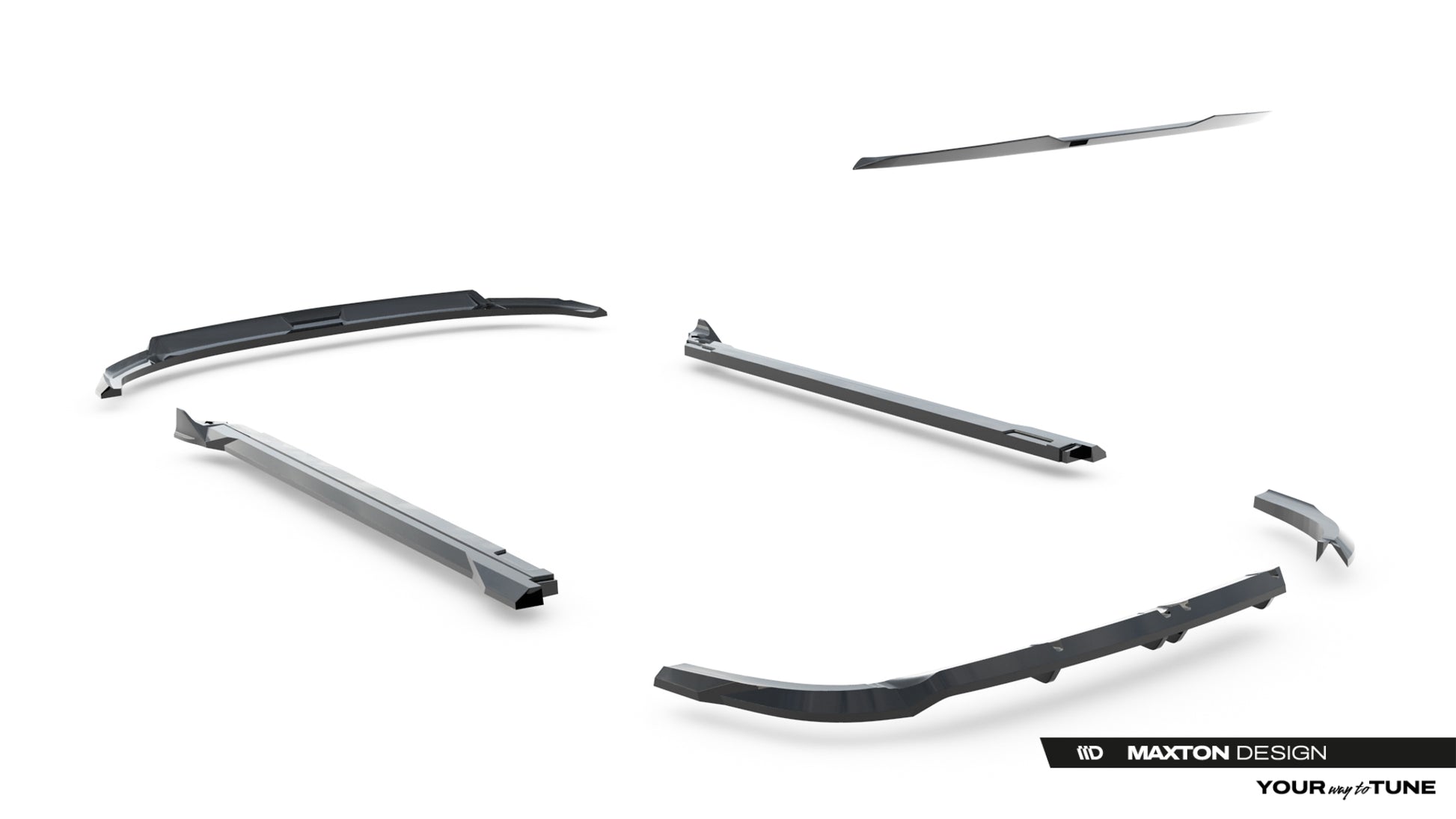 Set of Splitters Hyundai Tucson N-Line Mk4 Facelift