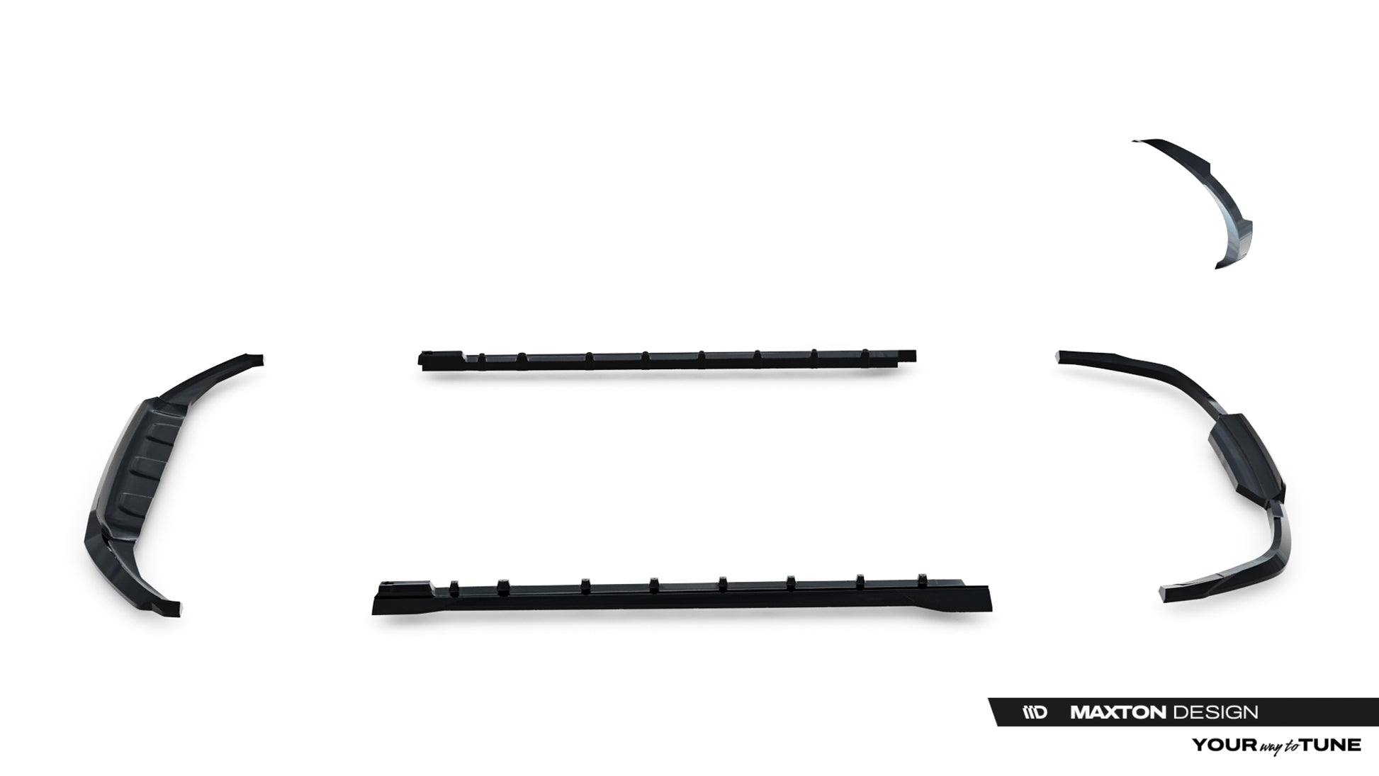 Set of Splitters Jaguar F-Pace R-Sport X761