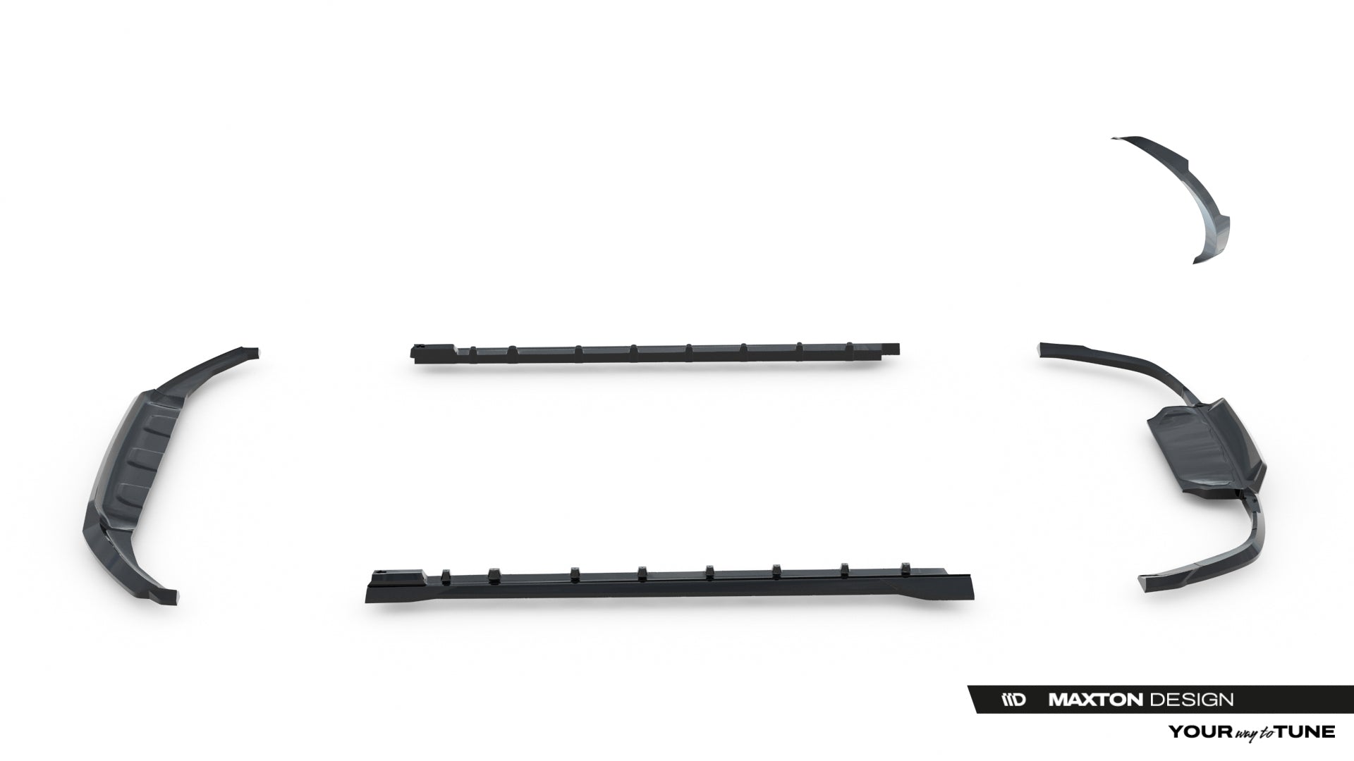 Set of Splitters Jaguar F-Pace S X761