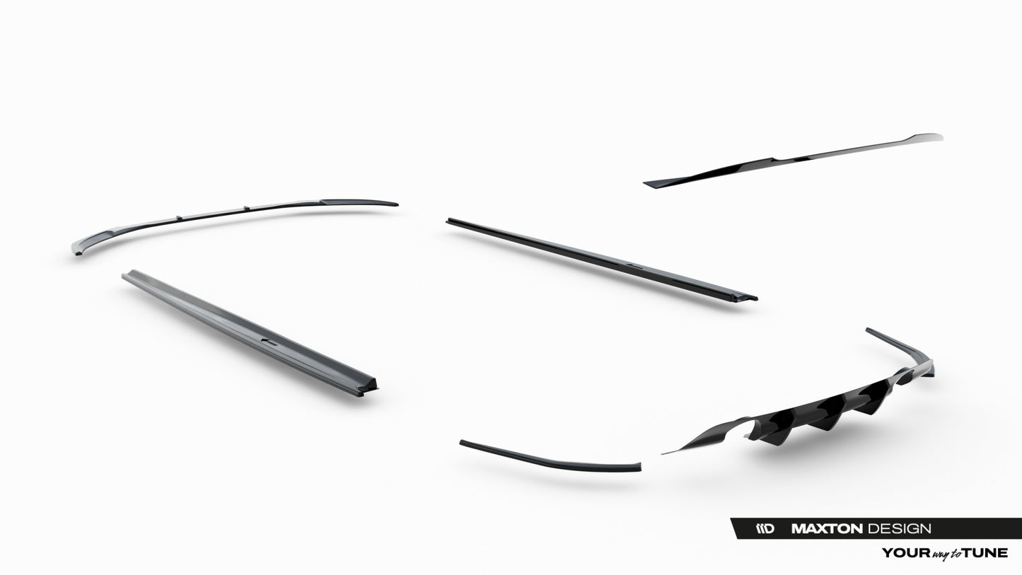 Set of Splitters Jaguar XE R-Dynamic X760 Facelift