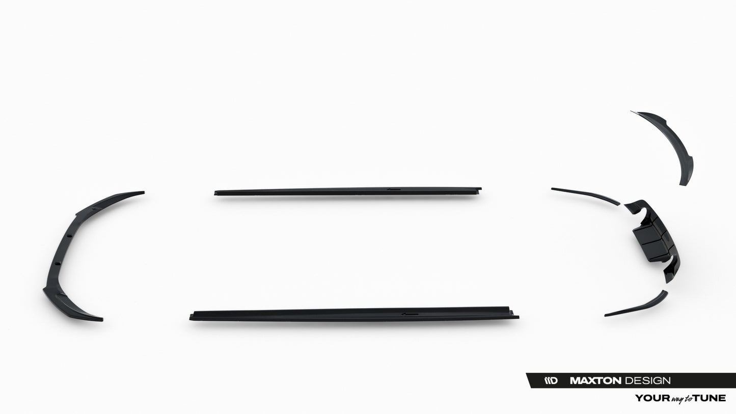 Set of Splitters Jaguar XE R-Dynamic X760 Facelift