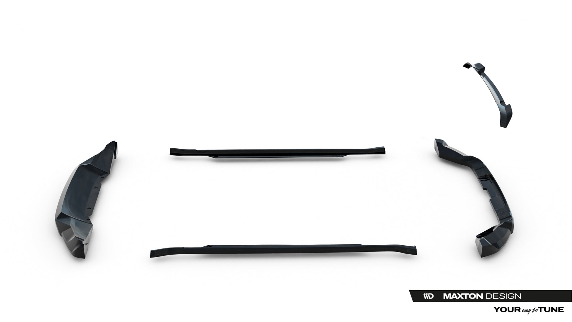 Set of Splitters Land Rover Defender 110 Mk4
