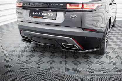 Set of Splitters Land Rover Range Rover Velar R-Dynamic Mk1 (The kit is compatible with the towbar)