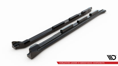 Set of Splitters Land Rover Range Rover Velar R-Dynamic Mk1 (The kit is compatible with the towbar)