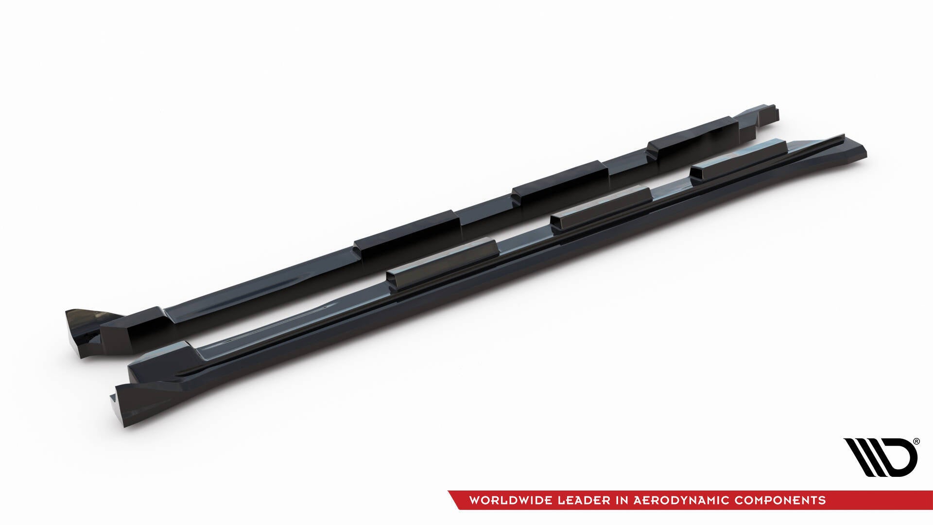 Set of Splitters Land Rover Range Rover Velar R-Dynamic Mk1 (The kit is compatible with the towbar)