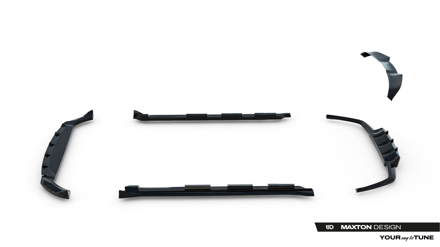 Set of Splitters Land Rover Range Rover Velar R-Dynamic Mk1 (The kit is not compatible with a towbar)