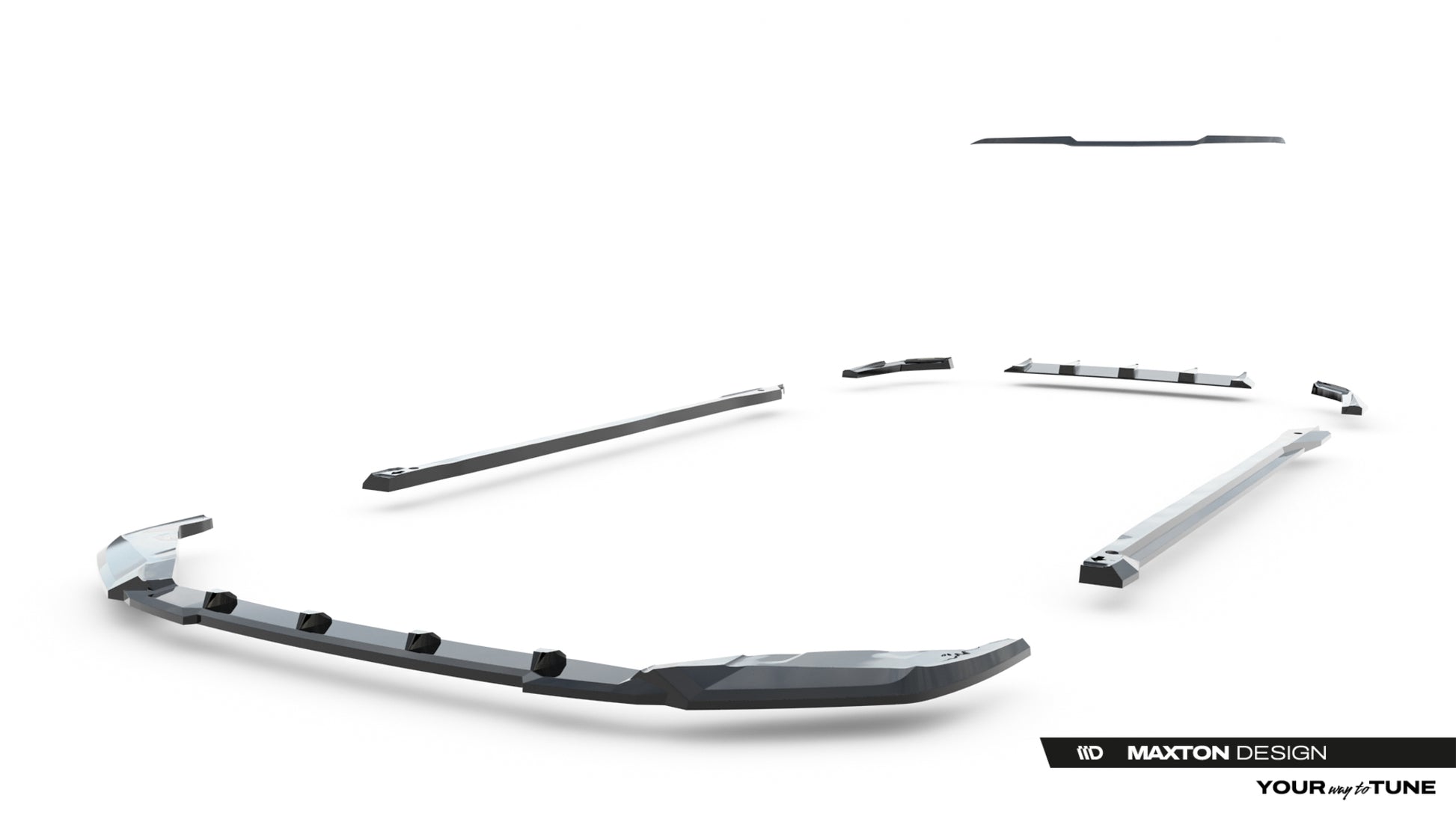 Set of Splitters Lexus IS 500 Mk3 Facelift 2 (XE30)