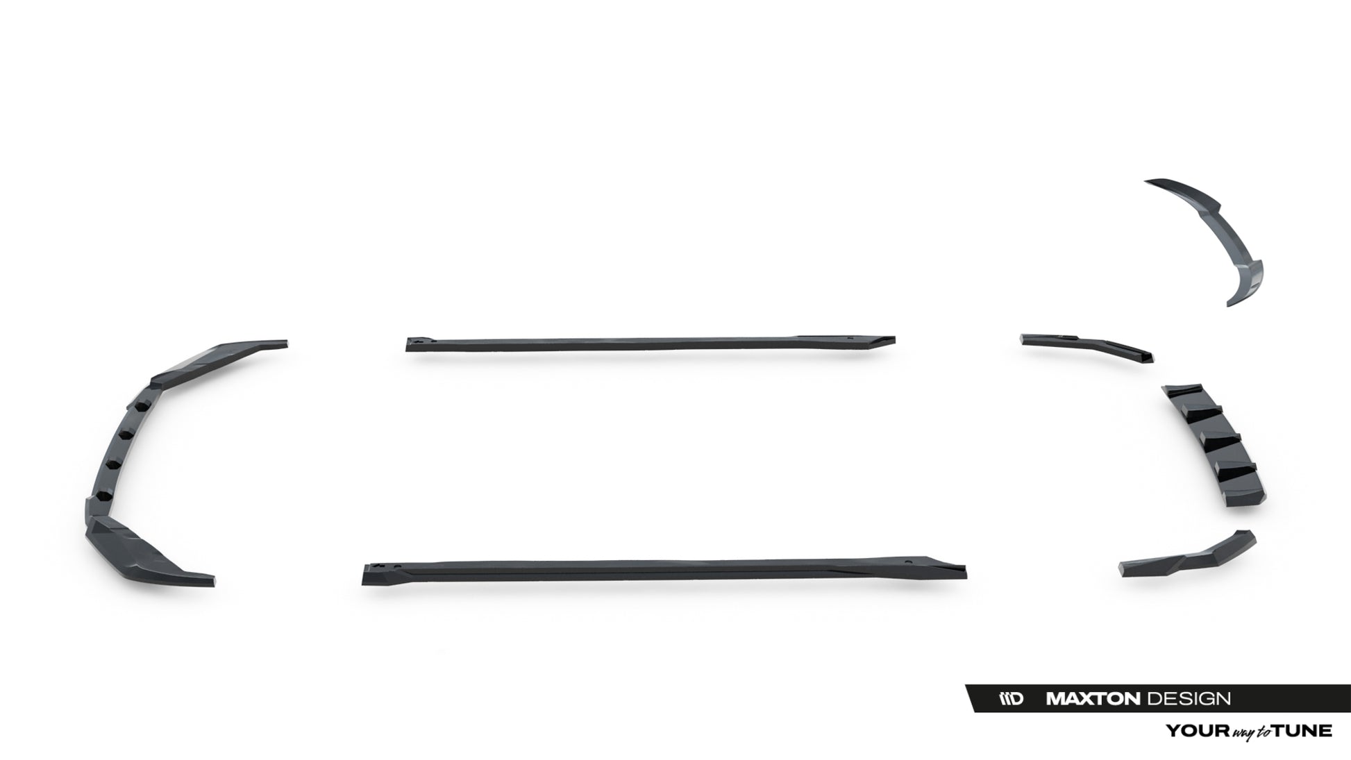 Set of Splitters Lexus IS 500 Mk3 Facelift 2 (XE30)
