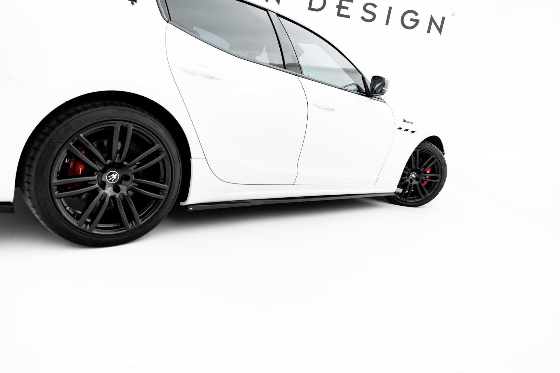 Set of Splitters Maserati Ghibli Modena Mk3 Facelift