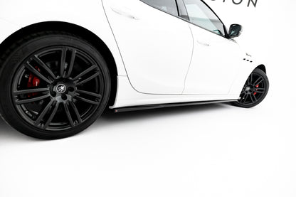 Set of Splitters Maserati Ghibli Modena Mk3 Facelift