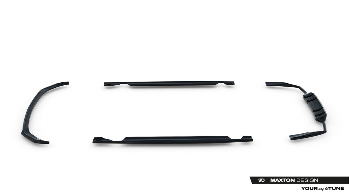 Set of Splitters Mercedes-AMG C43 Coupe C205 Facelift
