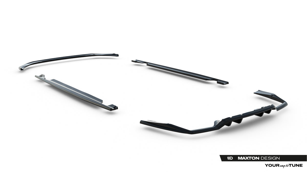 Set of Splitters Mercedes-AMG C43 Coupe C205 Facelift