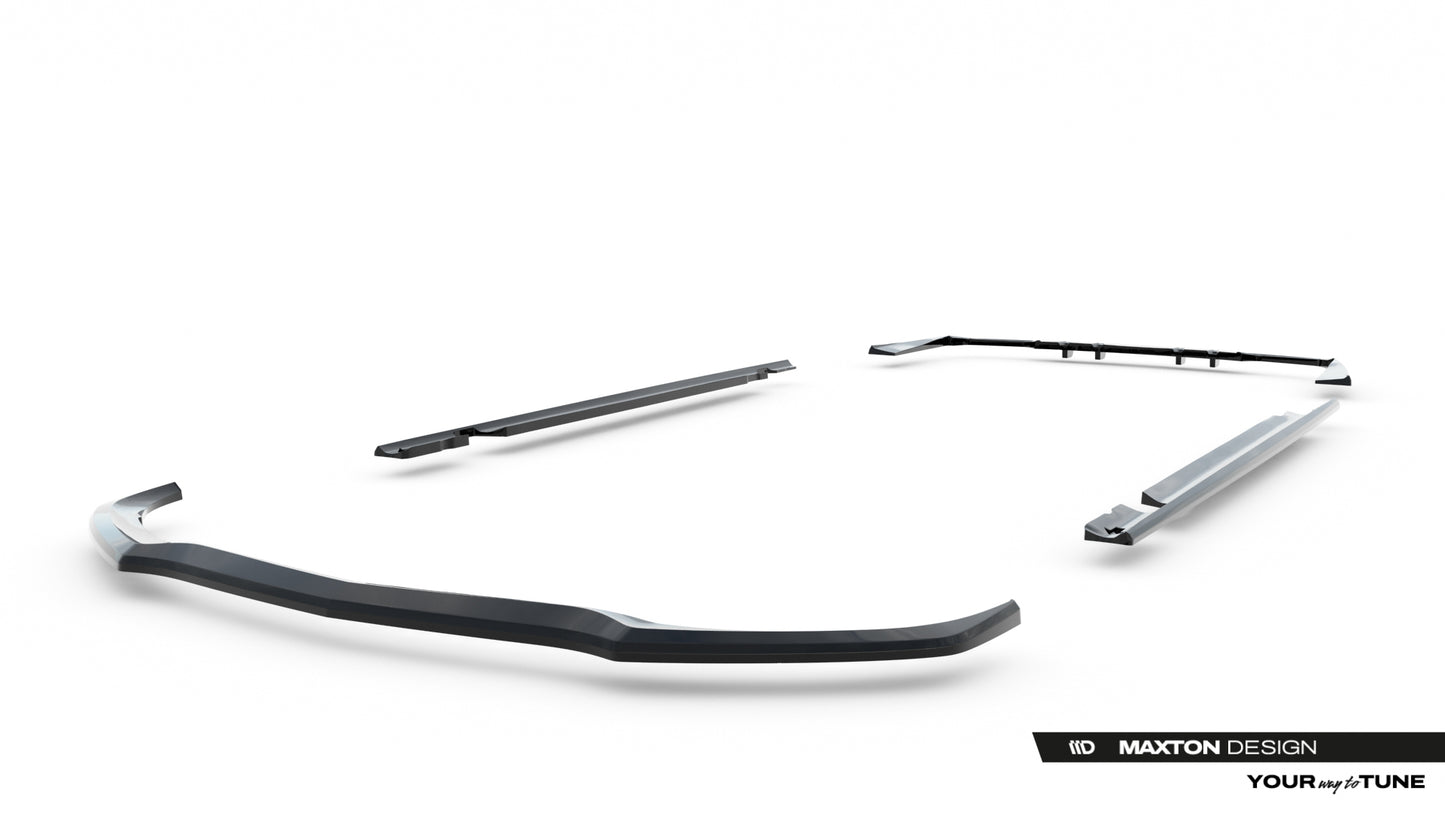 Set of Splitters Mercedes-AMG C63 Sedan / Estate W205 Facelift