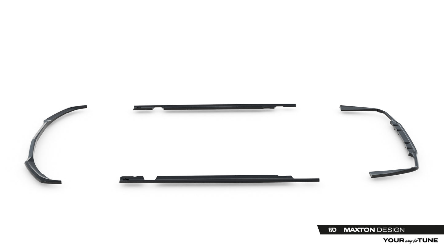 Set of Splitters Mercedes-AMG C63 Sedan / Estate W205 Facelift