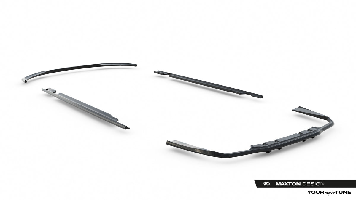 Set of Splitters Mercedes-AMG C63 Sedan / Estate W205 Facelift