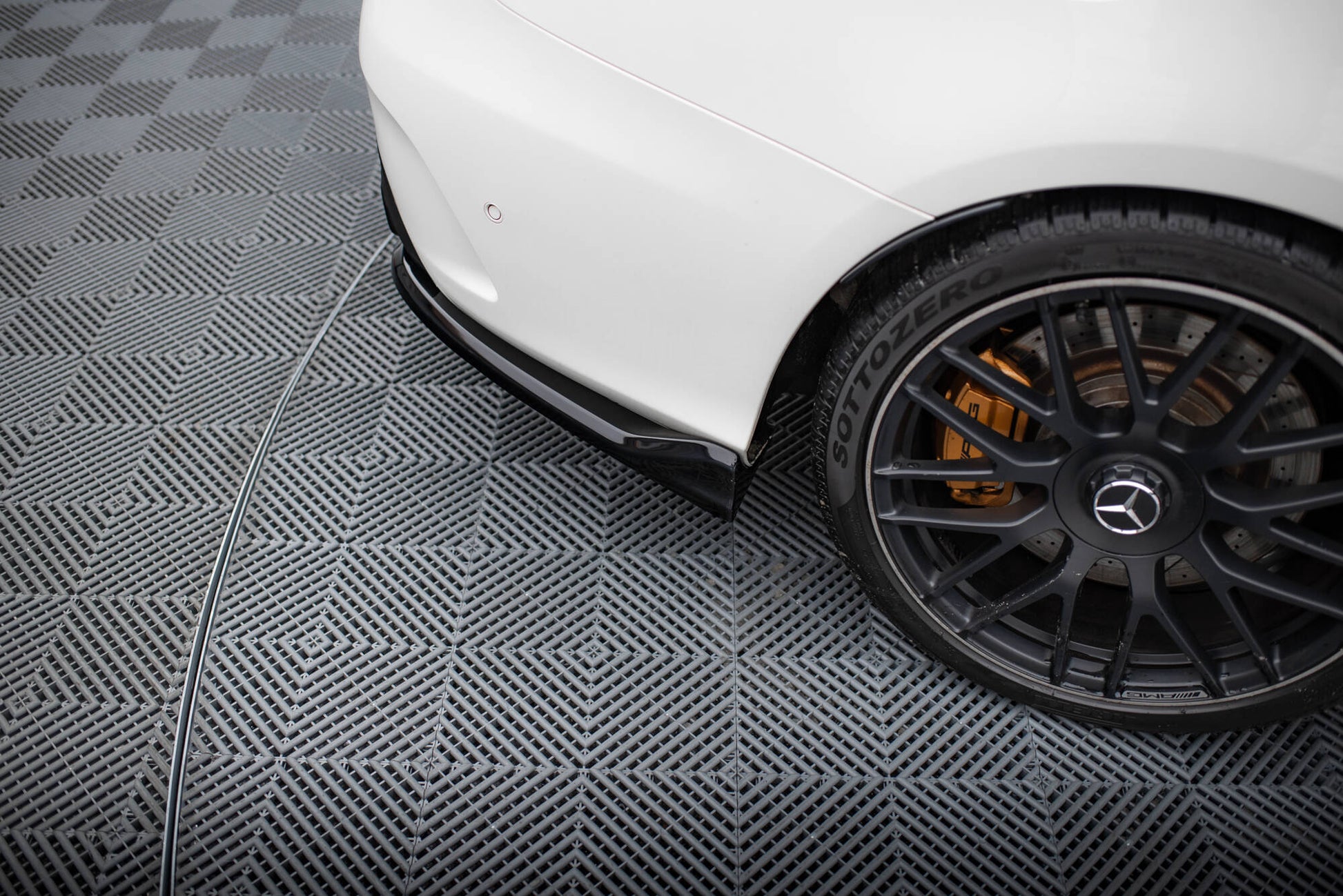 Set of Splitters Mercedes-AMG C63 Sedan / Estate W205 / S205