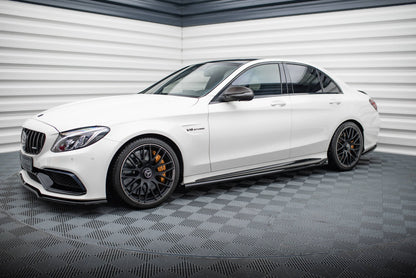 Set of Splitters Mercedes-AMG C63 Sedan / Estate W205 / S205