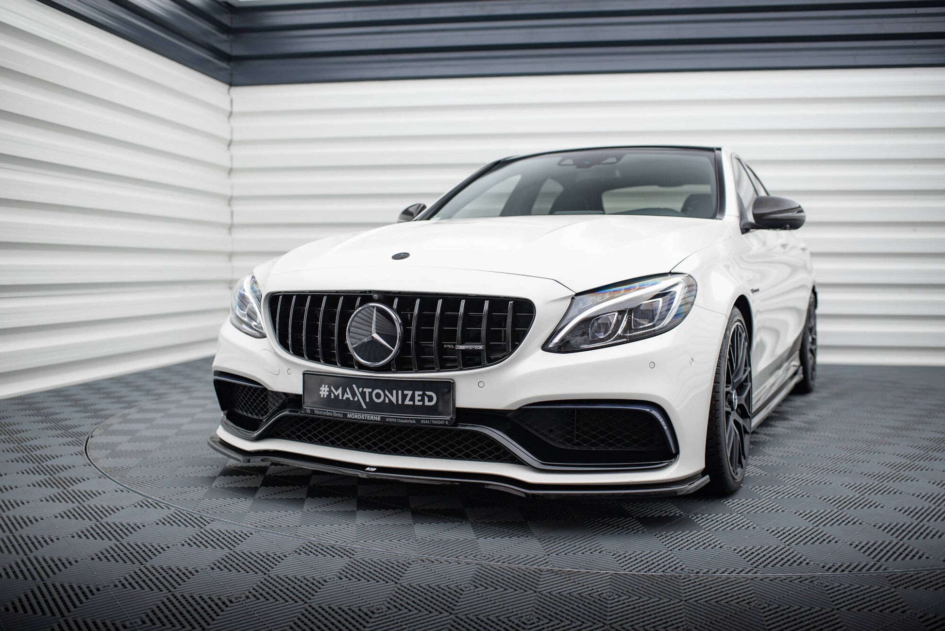 Set of Splitters Mercedes-AMG C63 Sedan / Estate W205 / S205