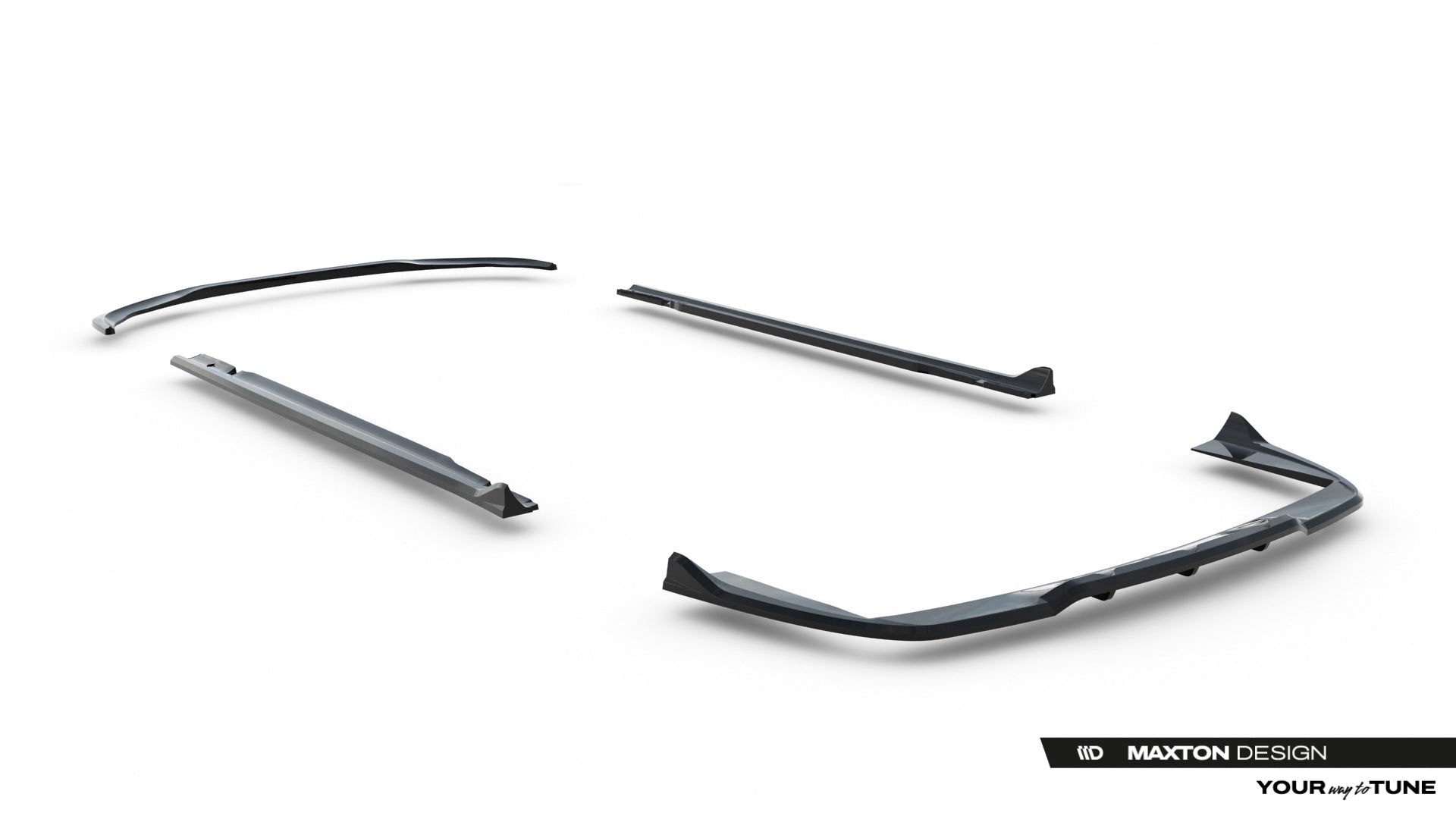 Set of Splitters Mercedes-AMG C63 Sedan / Estate W205 / S205