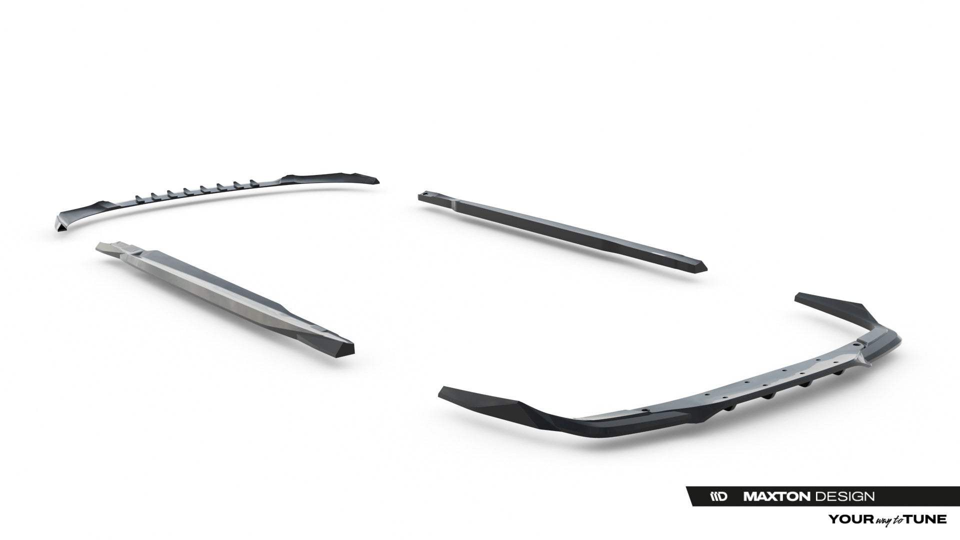 Set of Splitters Mercedes-AMG C63 Sedan / Estate W206 / S206