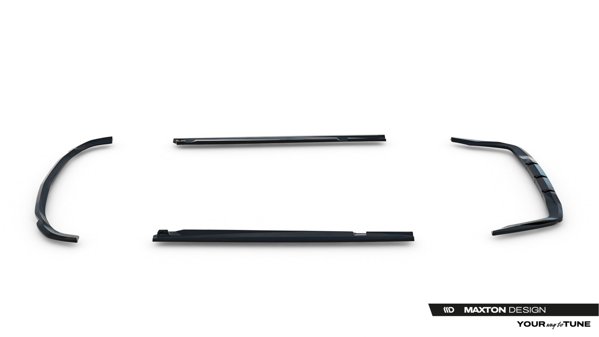 Set of Splitters Mercedes-AMG GT 43 4 Door Coupe V8 Styling Package X290