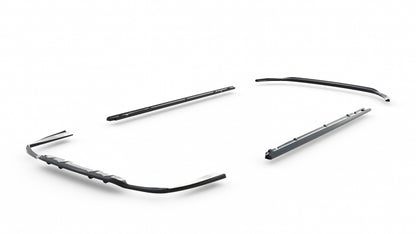 Set of Splitters Mercedes-Benz C AMG-Line Sedan / Estate W205 Facelift / S205 Facelift