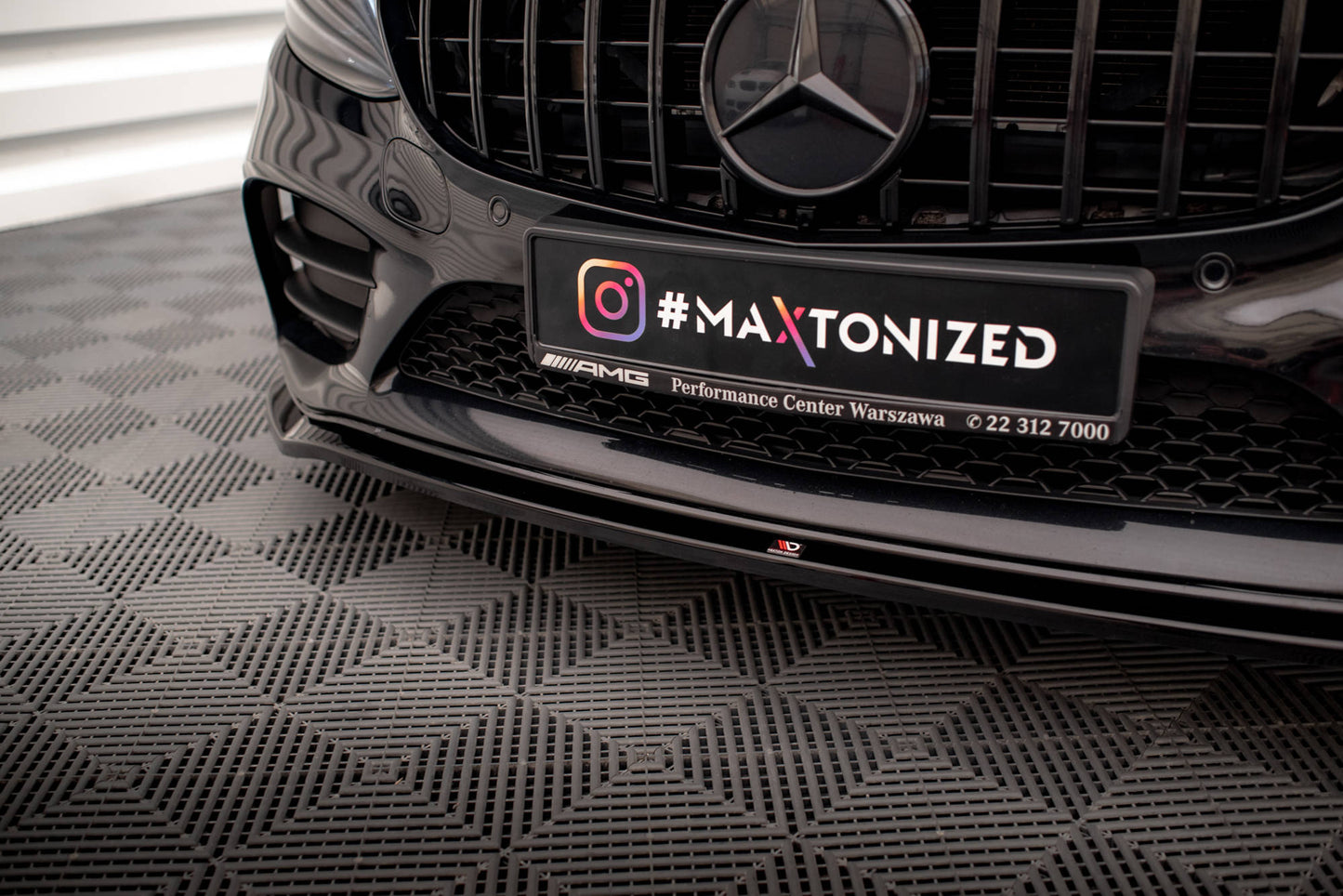 Set of Splitters Mercedes-Benz C AMG-Line Sedan / Estate W205 Facelift / S205 Facelift
