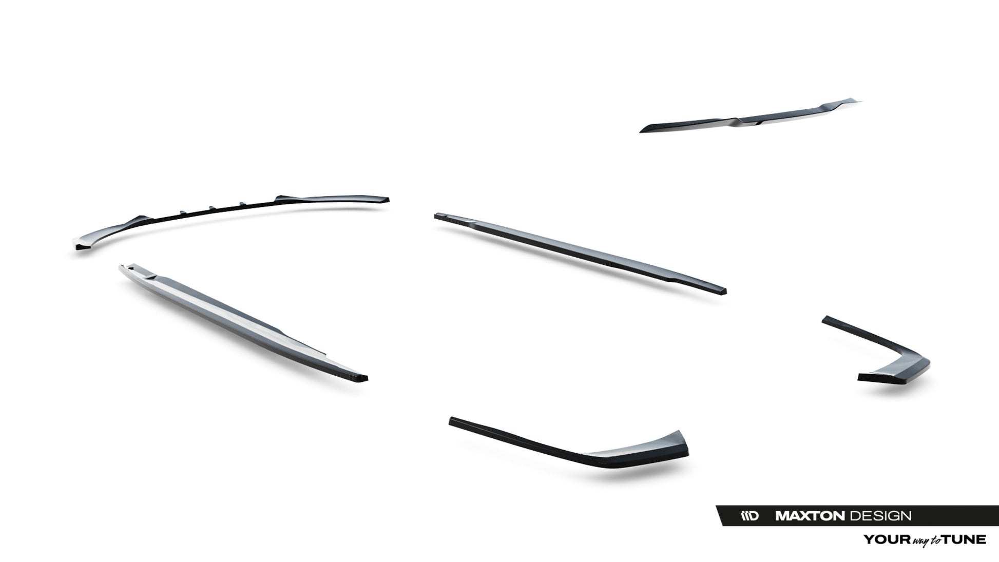 Set of Splitters Mercedes-Benz C Estate AMG-Line / 43 AMG S206