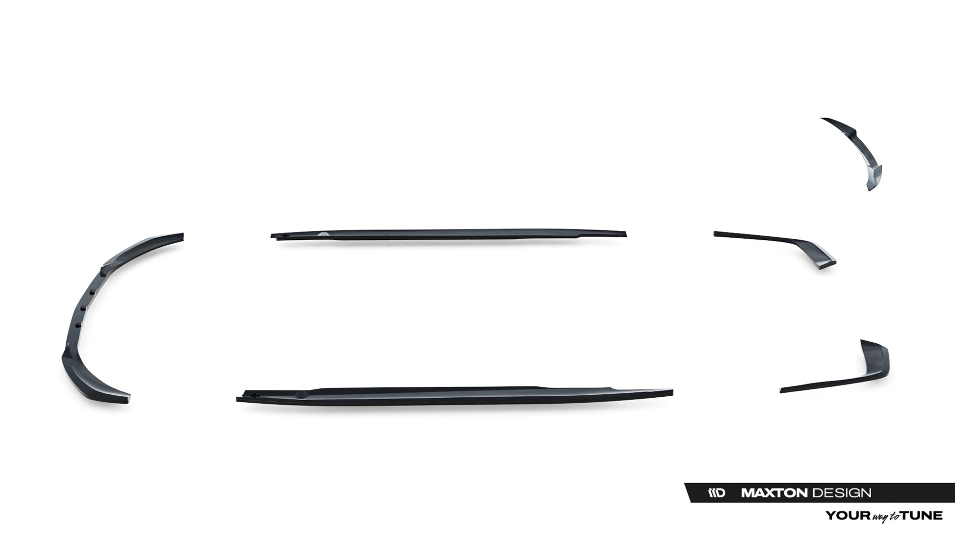 Set of Splitters Mercedes-Benz C Sedan / Estate AMG-Line W206 / S206